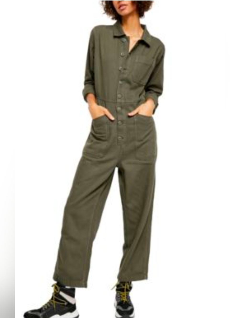 Free People Gia Jumpsuit 💚